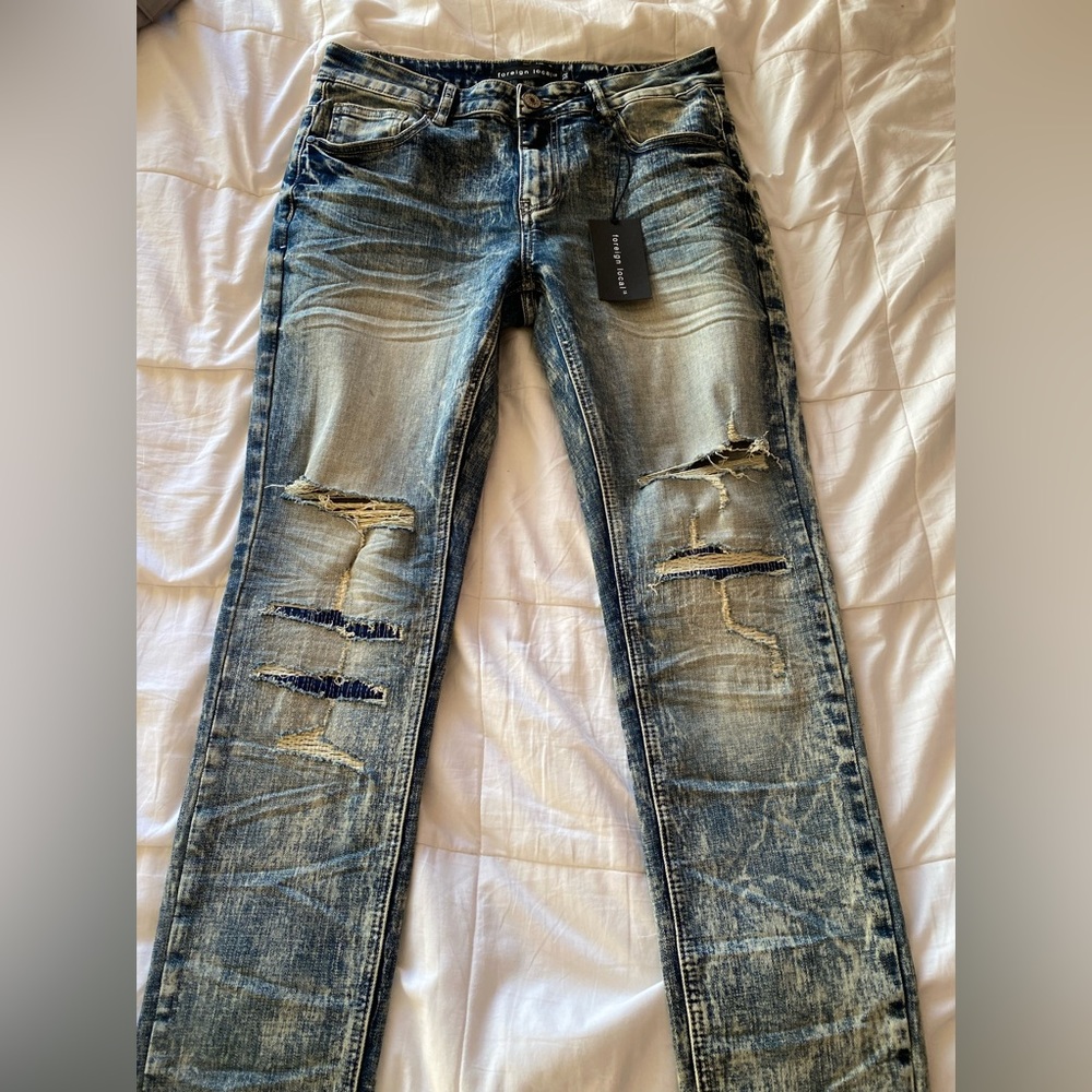 Foreign Local Slim Fit Jeans